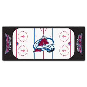 Colorado Avalanche Rink Runner - 30’’x72’’ - NHL Rink Runner