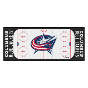 Columbus Blue Jackets Rink Runner - 30’’x72’’ - NHL Rink Runner