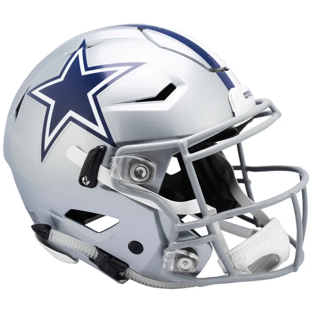 Dallas Cowboys Helmet Riddell Authentic Full Size SpeedFlex Style - speedflex Helmet