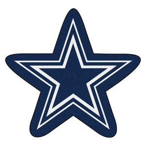 Dallas Cowboys Mascot Mat - 36’’ x 34.3’’ - NFL Mascot Mat