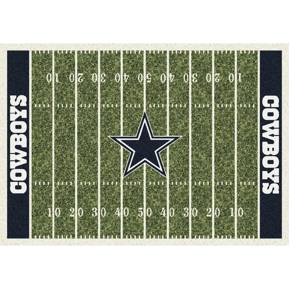 Dallas Cowboys NFL Football Field Rug  NFL Area Rug - Fan Rugs