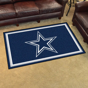 Dallas Cowboys Plush Rug  NFL Area Rug - Fan Rugs