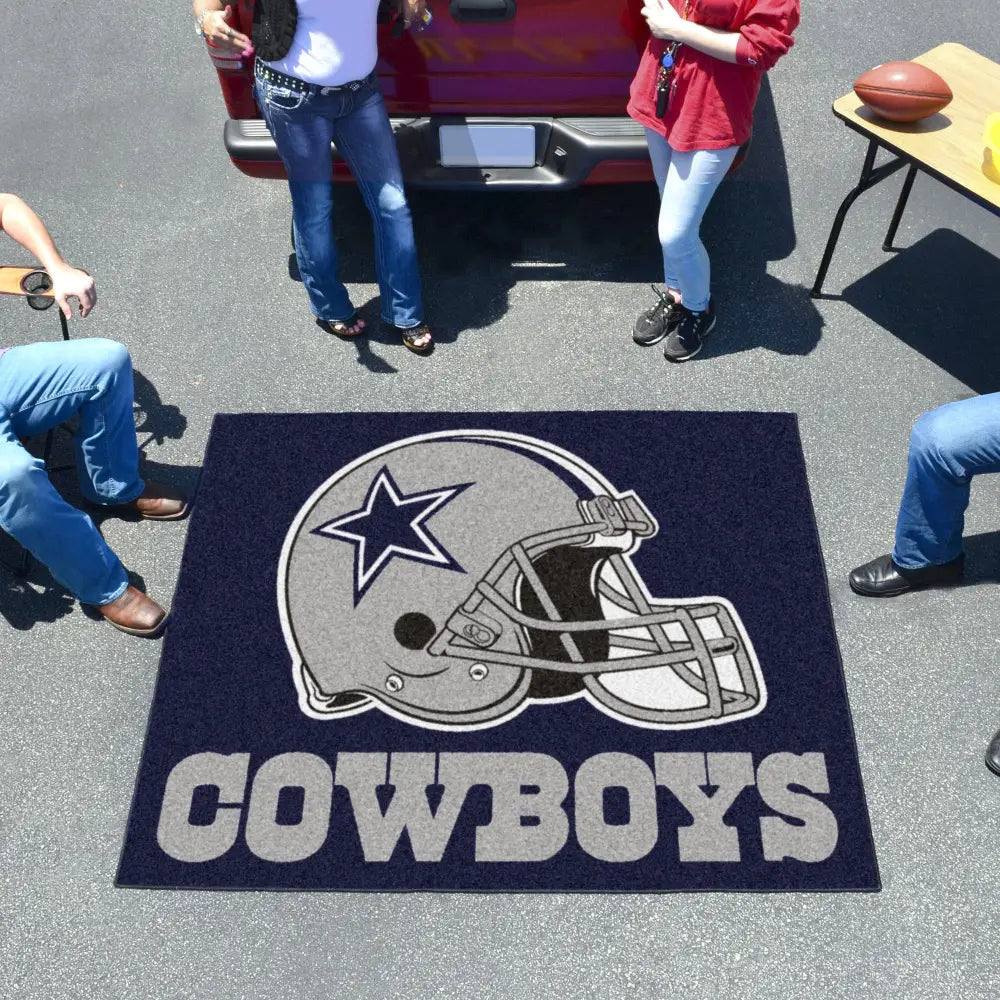 Dallas Cowboys Tailgater Mat  NFL Tailgater Mat - Fan Rugs