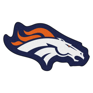 Denver Broncos Mascot Mat - 36’’ x 20.3’’ - NFL Mascot Mat