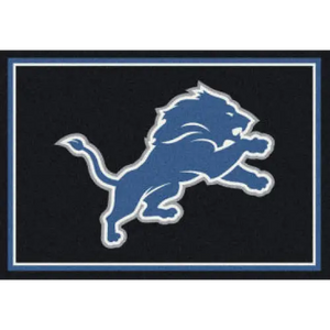 Detroit Lions NFL Team Spirit Rug  NFL Area Rug - Fan Rugs