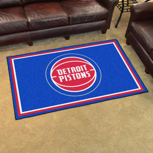 Detroit Pistons Rug  NBA Area Rug - Fan Rugs