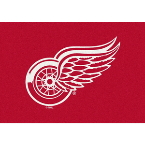 Detroit Red Wings NHL Team Spirit Rug  NHL Area Rug - Fan Rugs