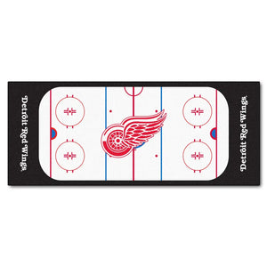 Detroit Red Wings Rink Runner - 30’’x72’’ - NHL Rink Runner