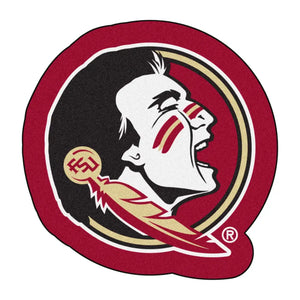 Florida State University Mascot Mat - 30’’ x 30.4’’ - College Mascot Matt