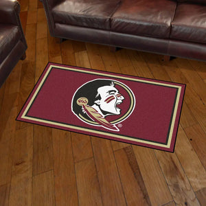 Florida State University Plush Rug  College Area Rug - Fan Rugs