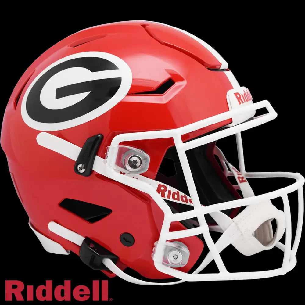 Georgia Bulldogs Helmet Riddell Authentic Full Size SpeedFlex Style - speedflex Helmet