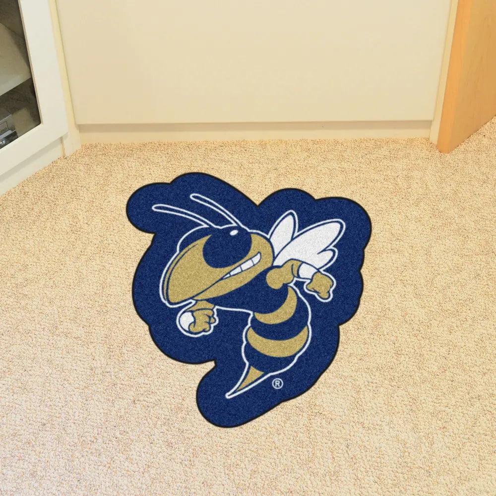 Georgia Tech Mascot Mat - 30’’ x 40’’ - College Mascot Matt