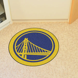 Golden State Warriors Mascot Mat - 36’’ x 36’’ - NBA Mascot Mat