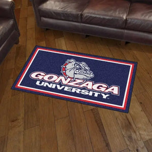 Gonzaga University Plush Rug  College Area Rug - Fan Rugs