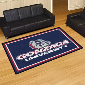 Gonzaga University Plush Rug  College Area Rug - Fan Rugs