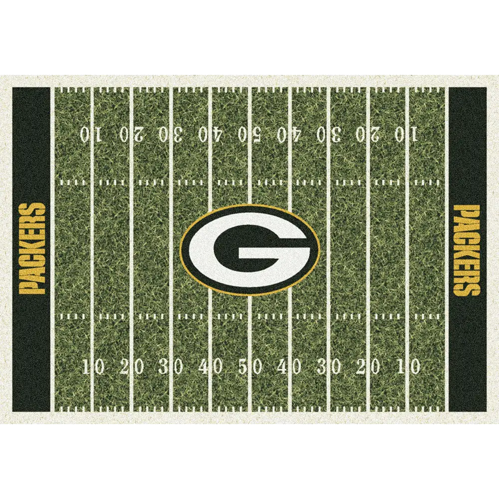Green Bay Packers NFL Football Field Rug  NFL Area Rug - Fan Rugs