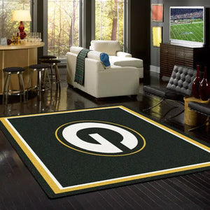 Green Bay Packers NFL Team Spirit Rug  NFL Area Rug - Fan Rugs