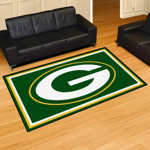 Green Bay Packers Plush Rug  NFL Area Rug - Fan Rugs