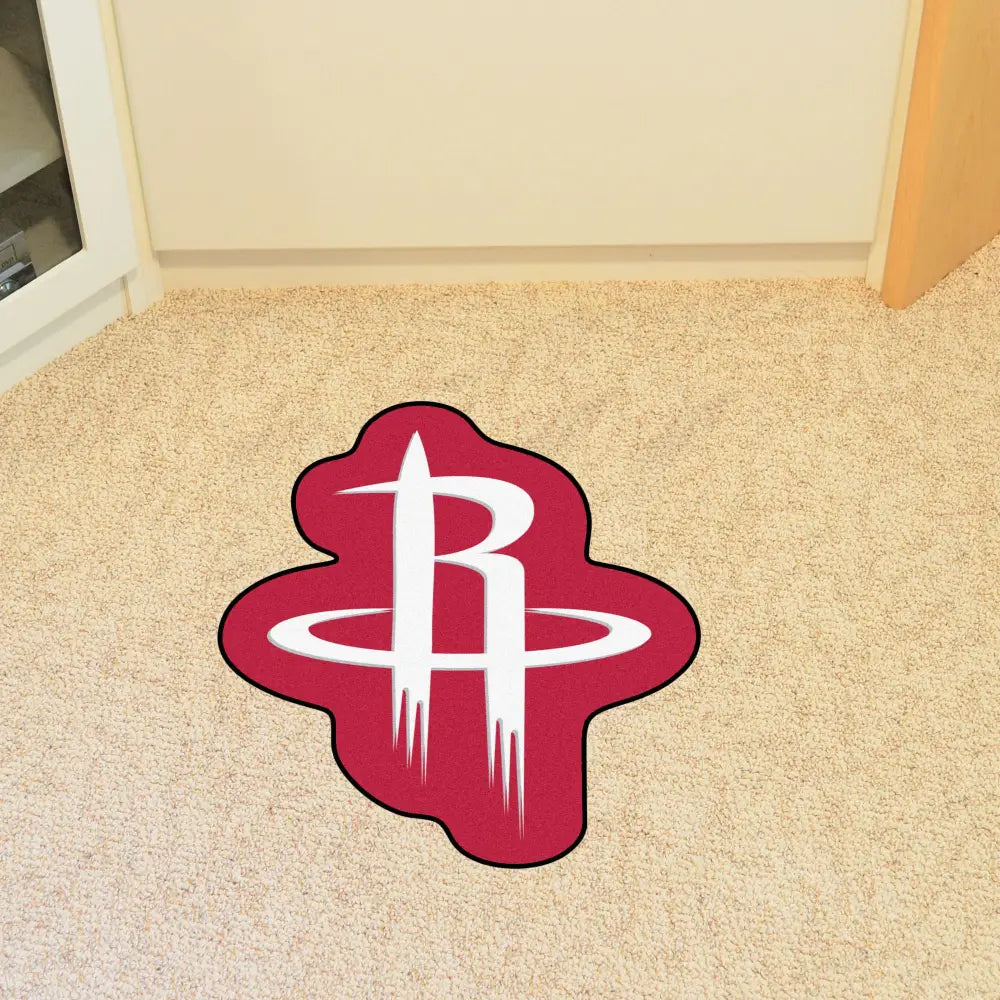 Houston Rockets Mascot Mat - 34.1’’ x 36’’ - NBA Mascot Mat