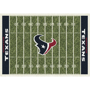 Houston Texans NFL Football Field Rug  NFL Area Rug - Fan Rugs