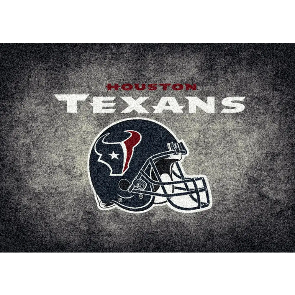 Houston Texans NFL Team Distressed Rug  NFL Area Rug - Fan Rugs