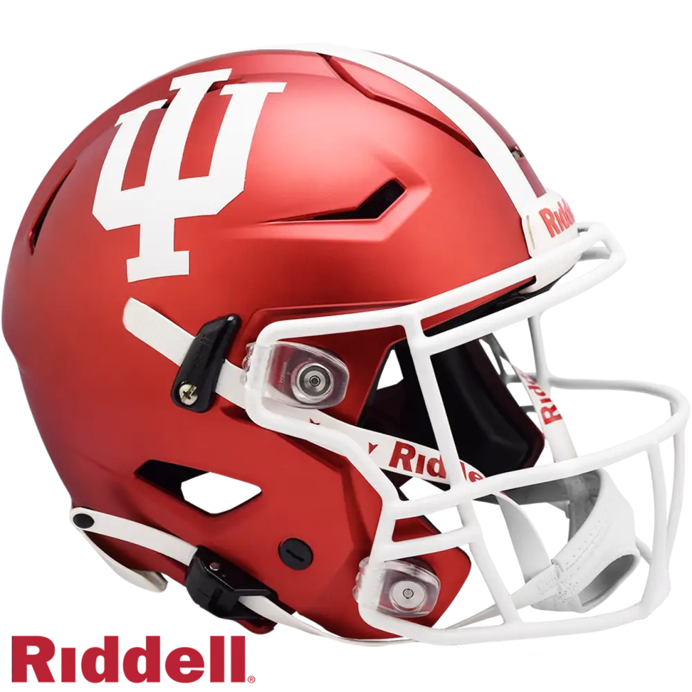 Indiana Hoosiers Helmet Riddell Authentic Full Size SpeedFlex Style 2023 - speedflex Helmet