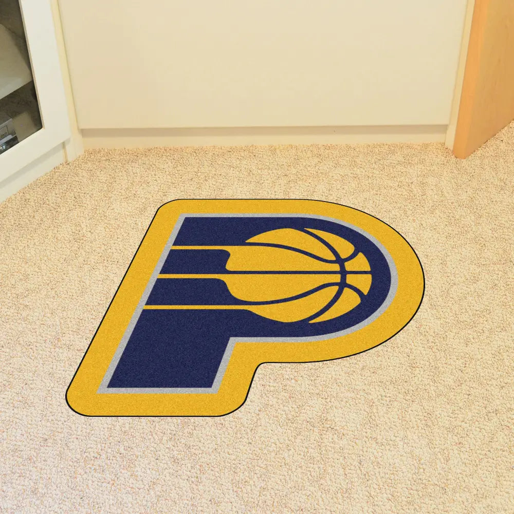 Indiana Pacers Mascot Mat - 36’’ x 33.8’’ - NBA Mascot Mat