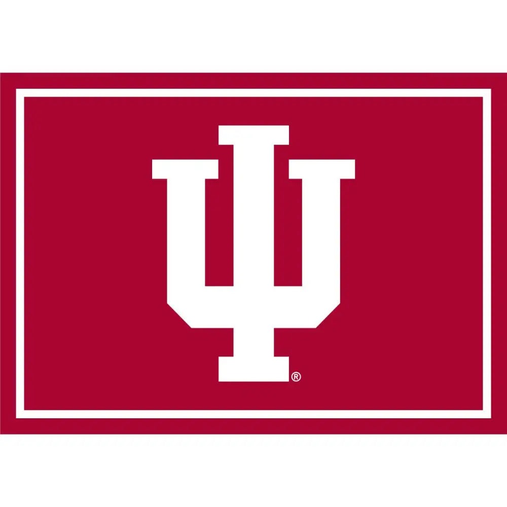 Indiana University Team Spirit Rug - College Area Rug