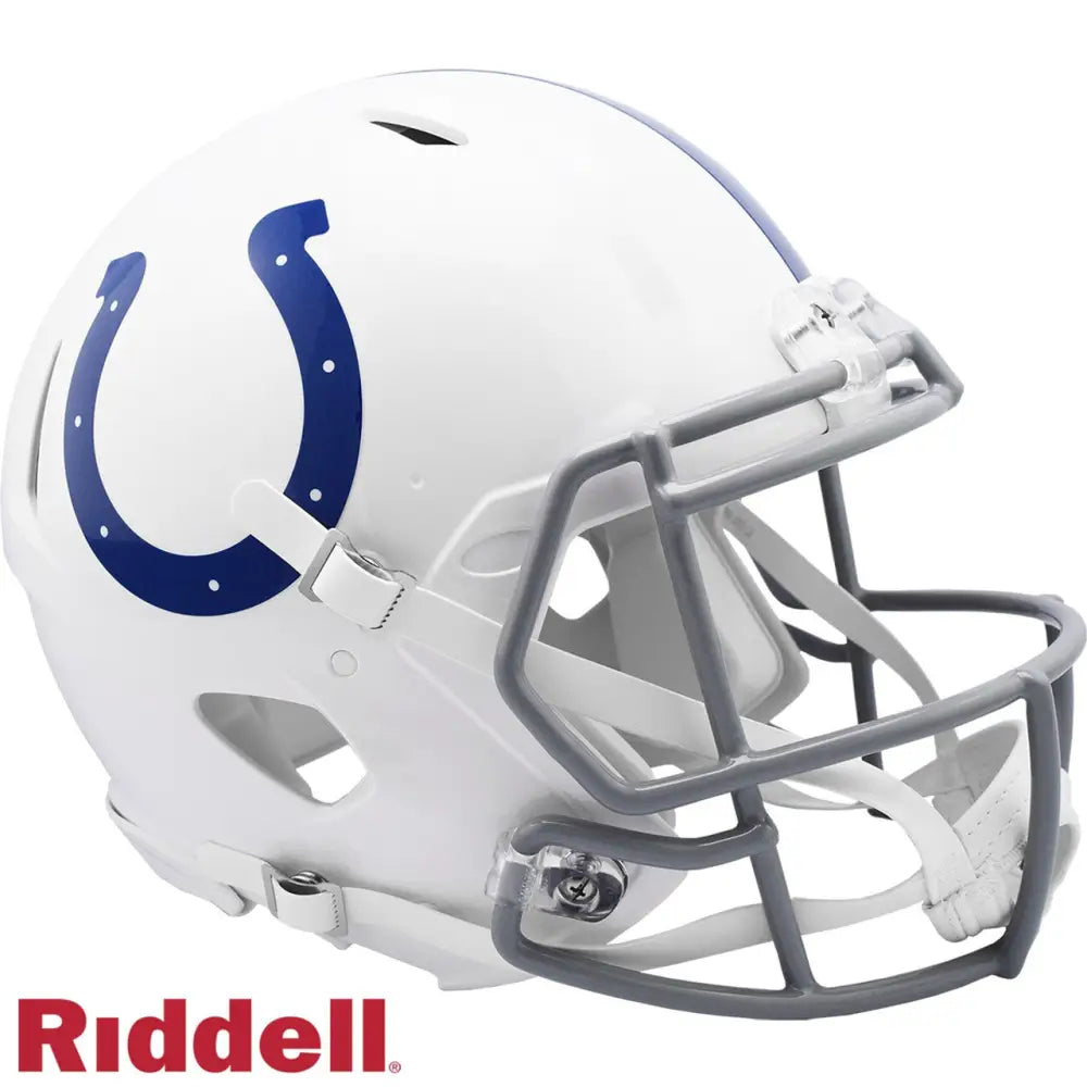 Indianapolis Colts Helmet Riddell Authentic Full Size Speed Style 2020 - Speed Style Helmet