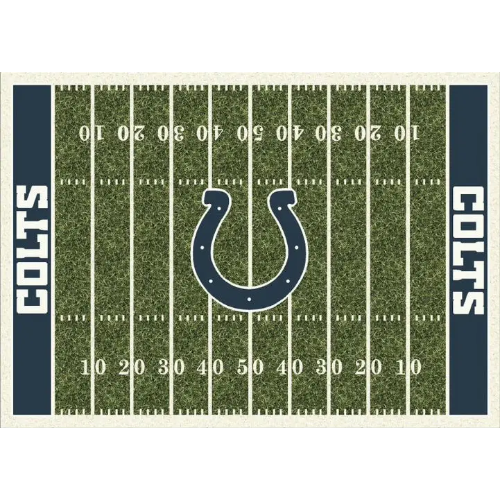 Indianapolis Colts NFL Football Field Rug  NFL Area Rug - Fan Rugs