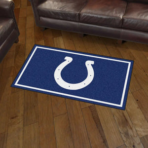 Indianapolis Colts Plush Rug - 3’ x 5’ (36’’x 60’’) - NFL Area Rug