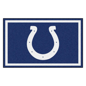 Indianapolis Colts Plush Rug - NFL Area Rug