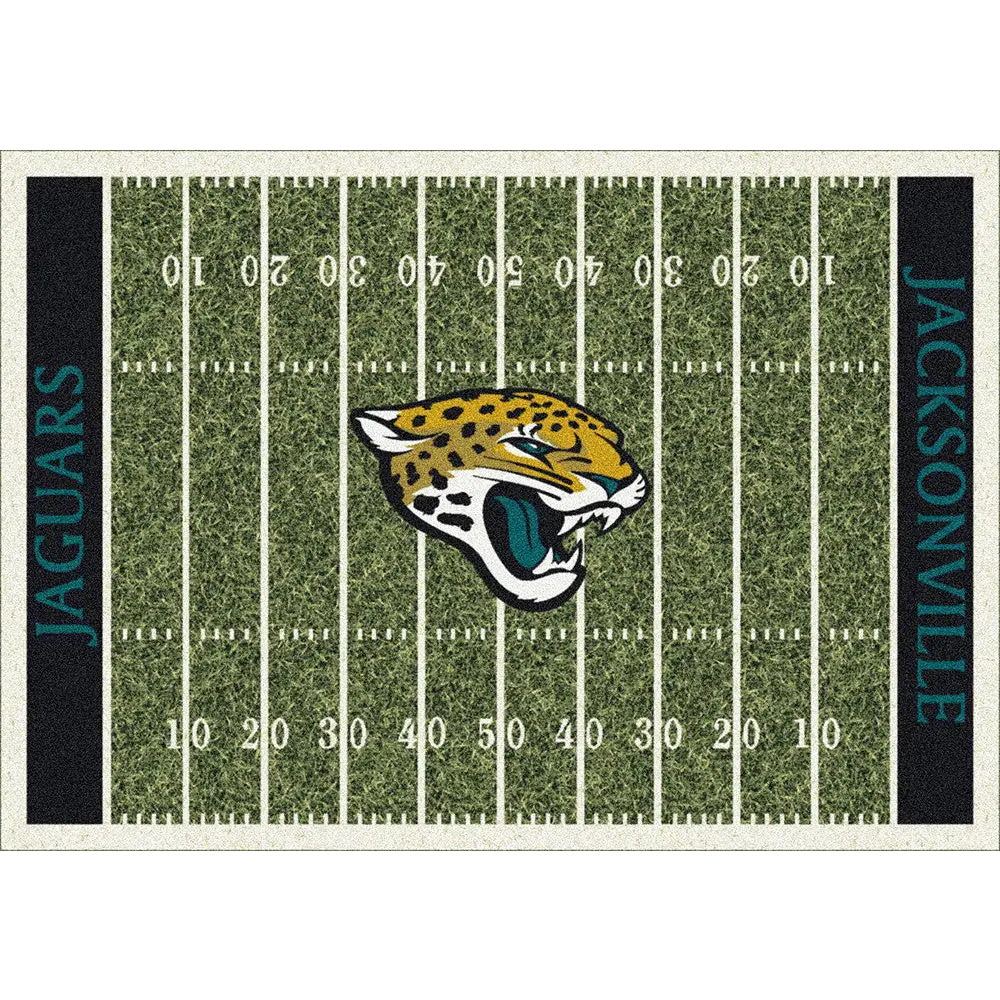 Jacksonville Jaguars NFL Football Field Rug  NFL Area Rug - Fan Rugs