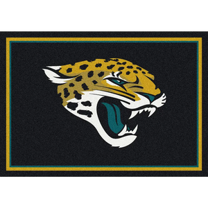 Jacksonville Jaguars NFL Team Spirit Rug  NFL Area Rug - Fan Rugs