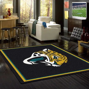 Jacksonville Jaguars NFL Team Spirit Rug  NFL Area Rug - Fan Rugs