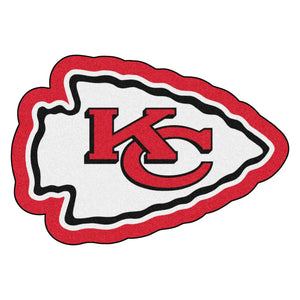 Kansas City Chiefs Mascot Mat - 36’’ x 24.5’’ - NFL Mascot Mat