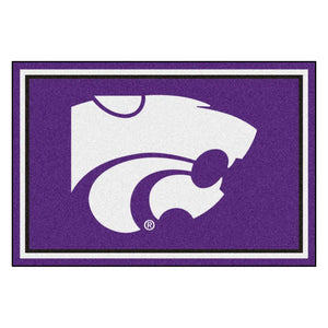 Kansas State University Plush Rug - College Area Rug