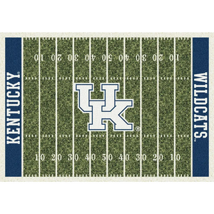 Kentucky University Football Field Rug  College Area Rug - Fan Rugs