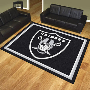 Las Vegas Raiders Plush Rug  NFL Area Rug - Fan Rugs