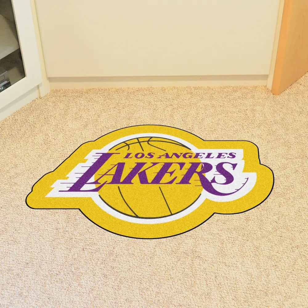 Los Angeles Lakers Mascot Mat - 36’’ x 23.8’’ - NBA Mascot Mat