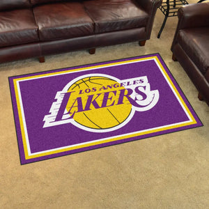 Los Angeles Lakers Rug  NBA Area Rug - Fan Rugs