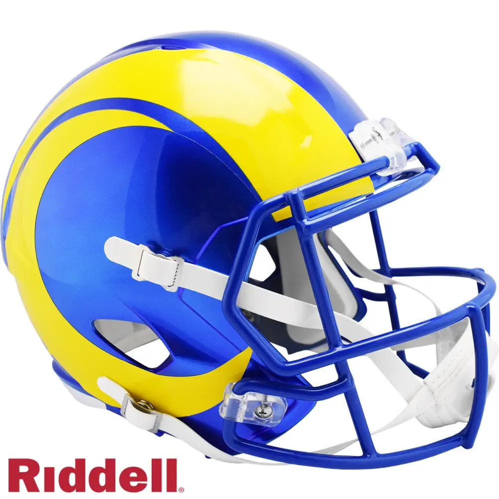 Los Angeles Rams Helmet Riddell Replica Full Size Speed Style 2020 - Teams