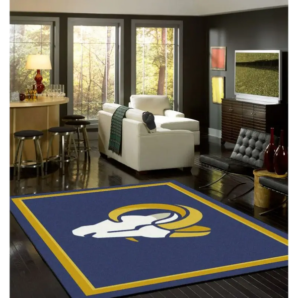Los Angeles Rams NFL Team Spirit Rug - Fan Rugs