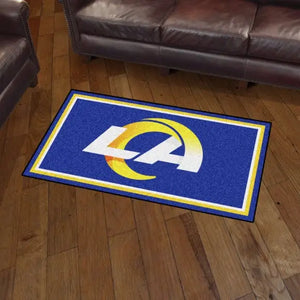 Los Angeles Rams Plush Rug - 3’ x 5’ (36’’x 60’’) - NFL Area Rug