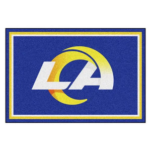 Los Angeles Rams Plush Rug - NFL Area Rug