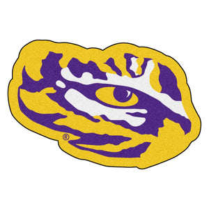 Louisiana State University - LSU ’Tiger Eye’ Mascot Mat - 40’’ x 26.8’’ - College Mascot Matt