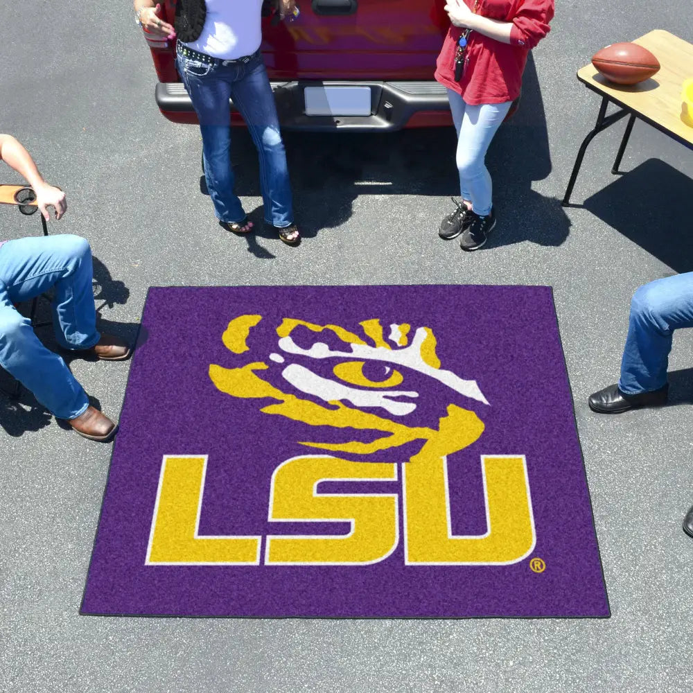 Louisiana State University Tailgater Mat - 59.5’’ x 94.5’’ - College Tailgater Mat