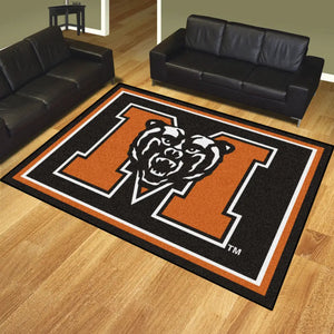 Mercer University Plush Rug  College Area Rug - Fan Rugs