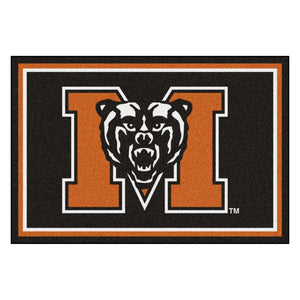 Mercer University Plush Rug  College Area Rug - Fan Rugs