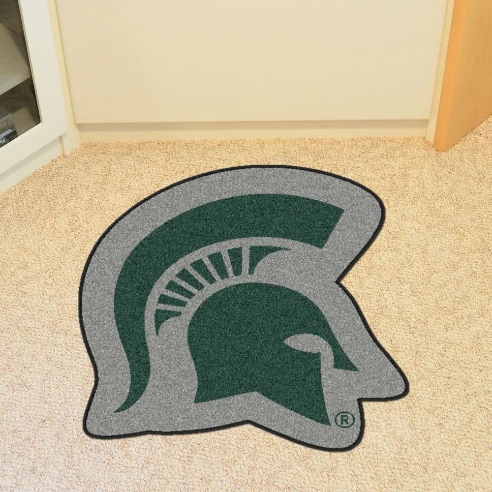 Michigan State University Mascot Mat - 30’’ x 32 - College Mascot Matt